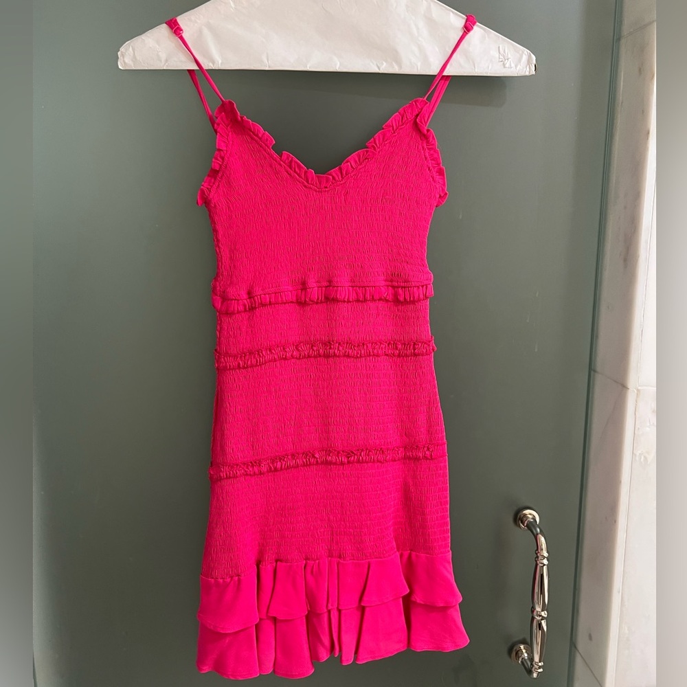 Karlie Pink Mini Dress